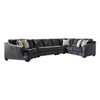 Signature Design by Ashley Eltmann 41303S4 4 pc Sectional with Cuddler