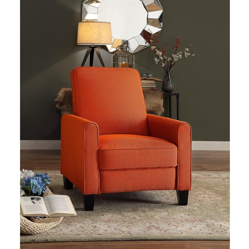 Homelegance Darcel 8267RN-1 Push Back Reclining Chair