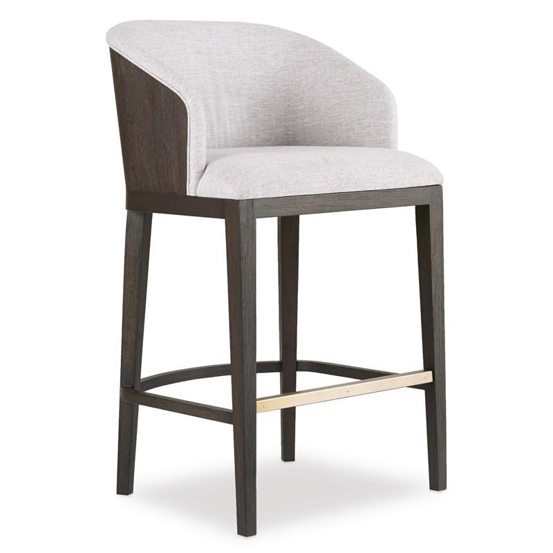 Hooker Furniture 1600-20860-DKW Curata Upholstered Bar Stool
