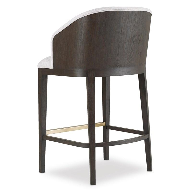 Large Picture of Hooker Furniture 1600-20860-DKW Curata Upholstered Bar Stool