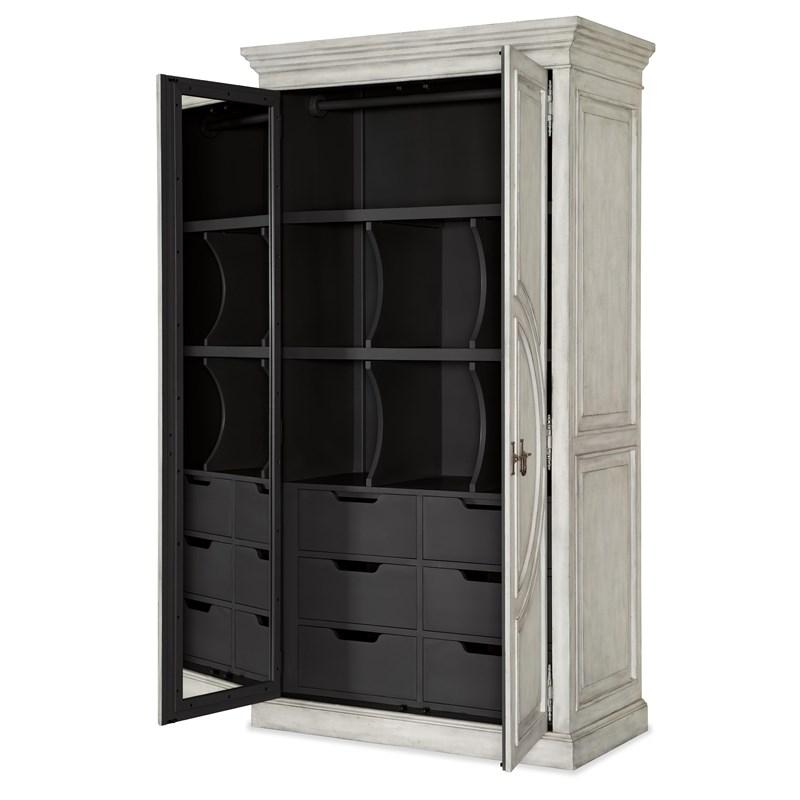 Large Picture of Hooker Furniture 5750-90013-LTWD Boheme Bilzen Wardrobe