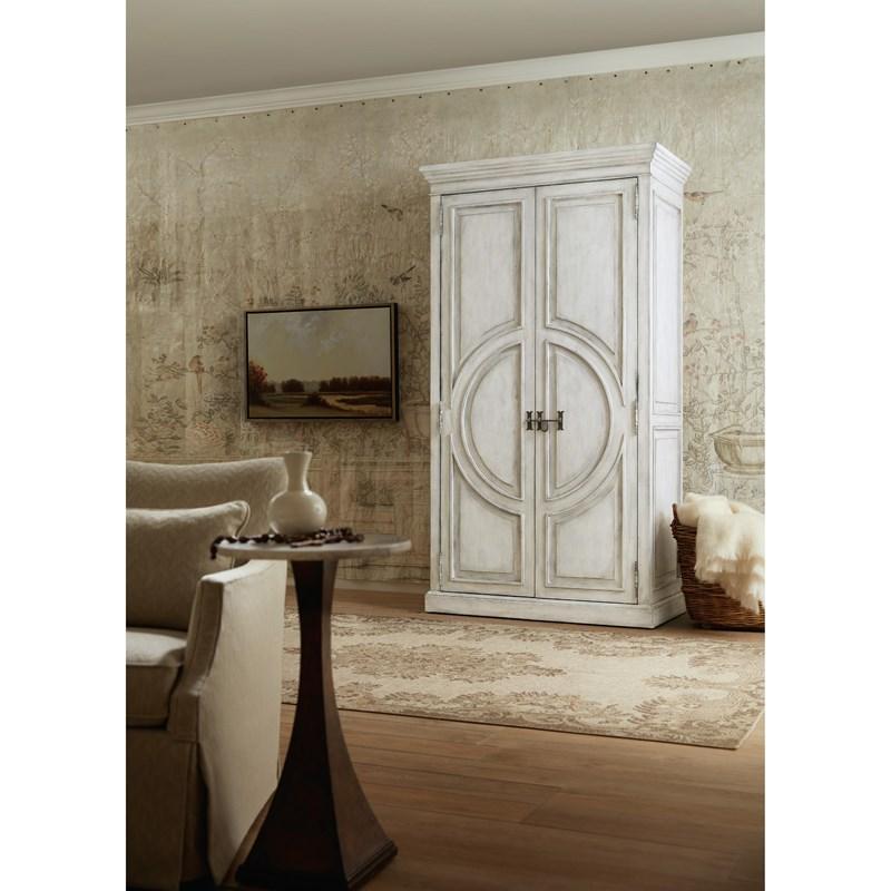 Large Picture of Hooker Furniture 5750-90013-LTWD Boheme Bilzen Wardrobe