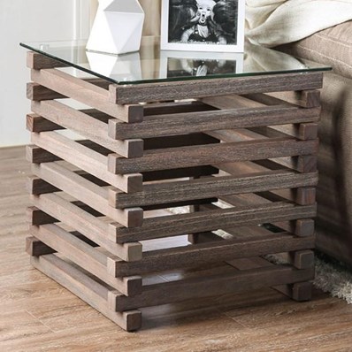 Furniture of America Rebekah CM4617E End Table
