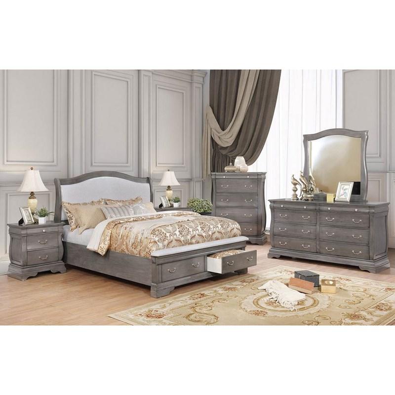 Large Picture of Furniture of America Brunswick CM7503GY-M Mirror