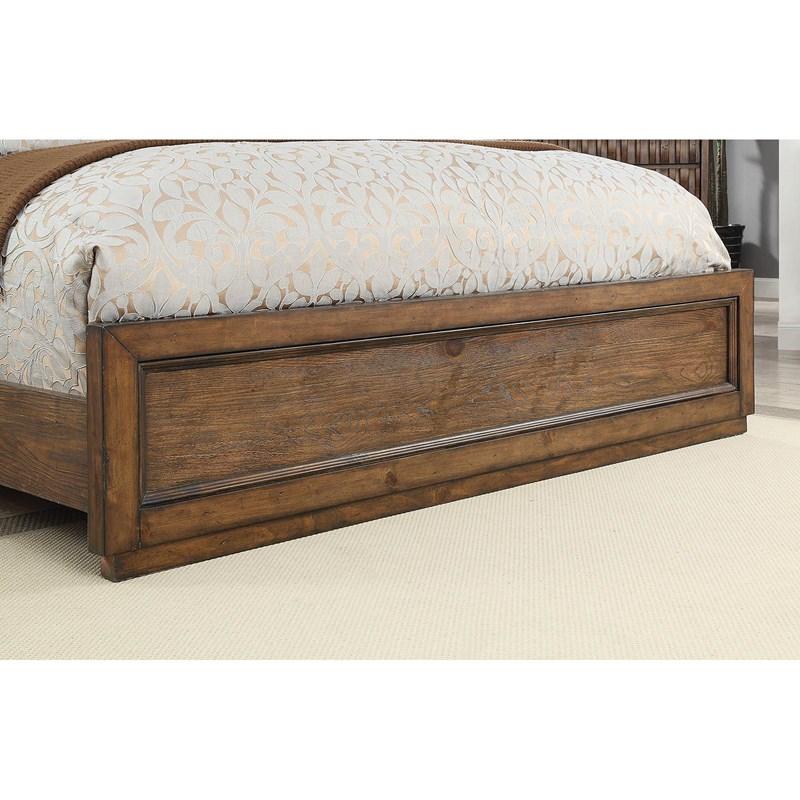 Large Picture of Furniture of America Eutropia CM7395Q-BED Queen Upholstered Panel Bed