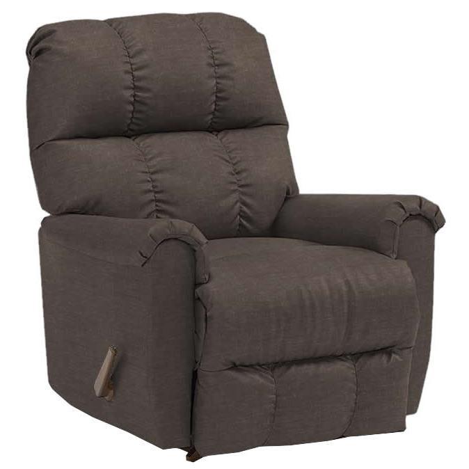 Fauteuil inclinable motorisé berçant Camryn en tissu (6N67-22933) image 1