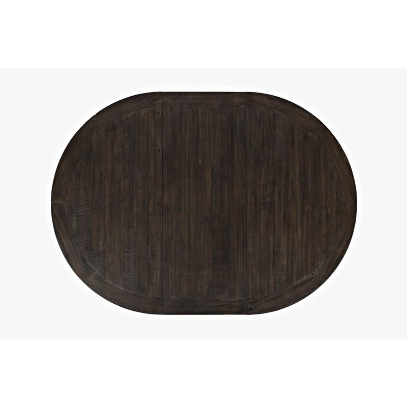 Large Picture of Jofran Madison County 1706-66 Round to Oval Dining Table