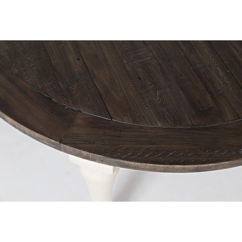 Large Picture of Jofran Madison County 1706-66 Round to Oval Dining Table