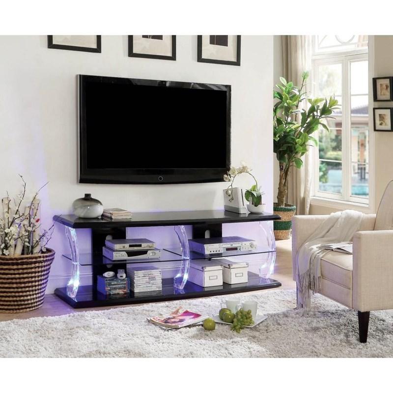 Large Picture of Furniture of America Ernst CM5901BK-TV-60 60