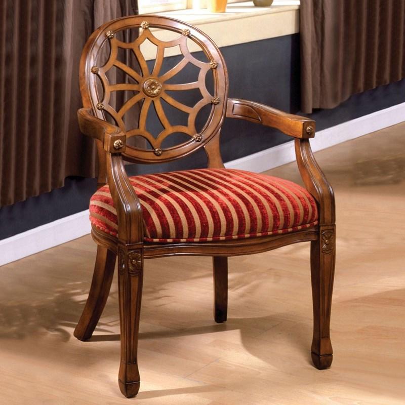 Large Picture of Furniture of America Edinburgh CM-AC6118 Accent Chair