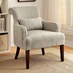 Furniture of America Agalva CM-AC6113BG Accent Chair