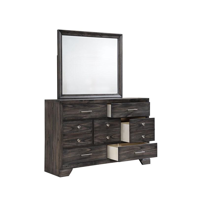 Large Picture of Crown Mark Jaymes B6580-11 Dresser Mirror