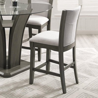 Crown Mark Camelia 1710GY-S-24 Counter Height Chair