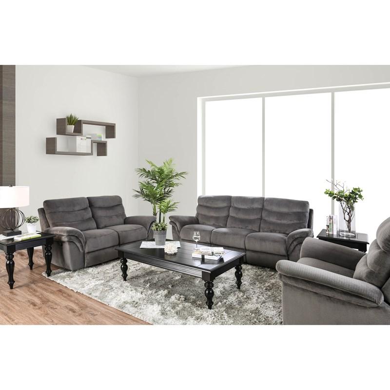 Large Picture of Furniture of America Hamlin CM6574-LV Loveseat