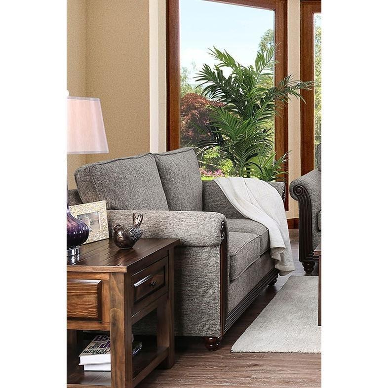Large Picture of Furniture of America Morgan CM6573-LV Loveseat