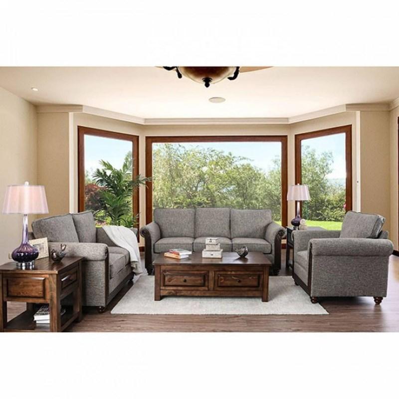 Large Picture of Furniture of America Morgan CM6573-LV Loveseat