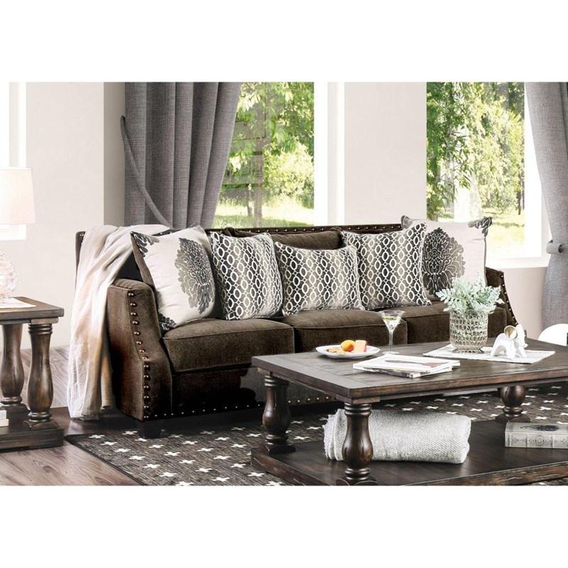Large Picture of Furniture of America Cornelia SM3073-SF Sofa