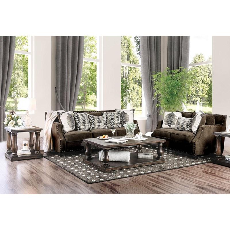 Large Picture of Furniture of America Cornelia SM3073-SF Sofa