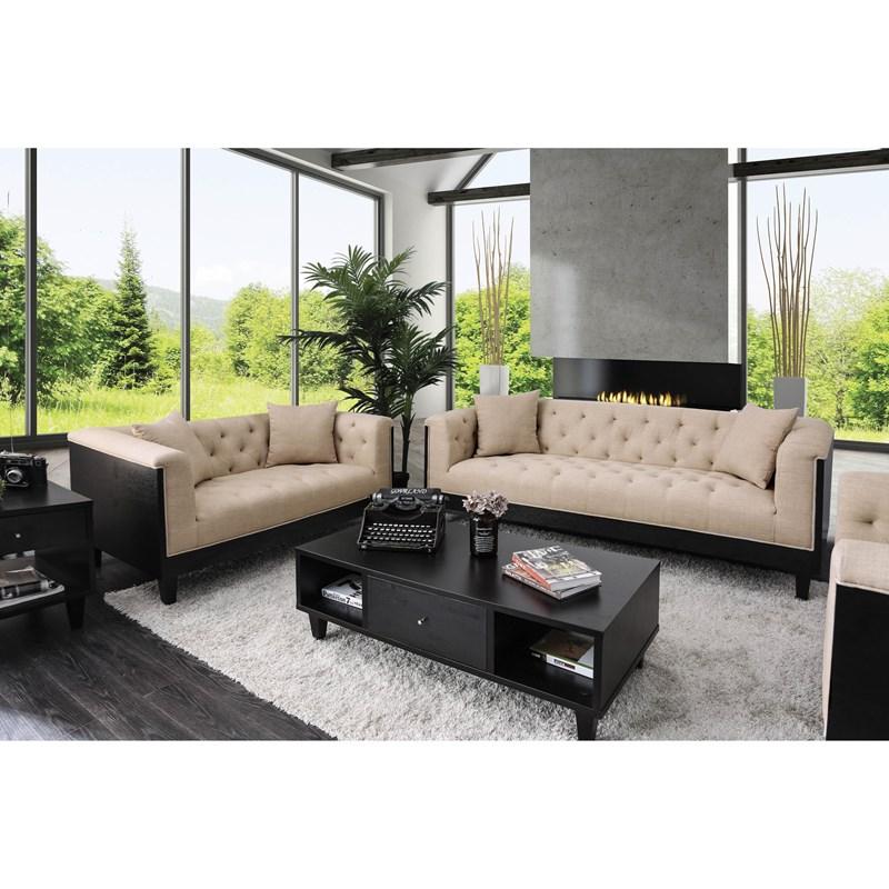 Large Picture of Furniture of America Hillary CM6086-LV Loveseat