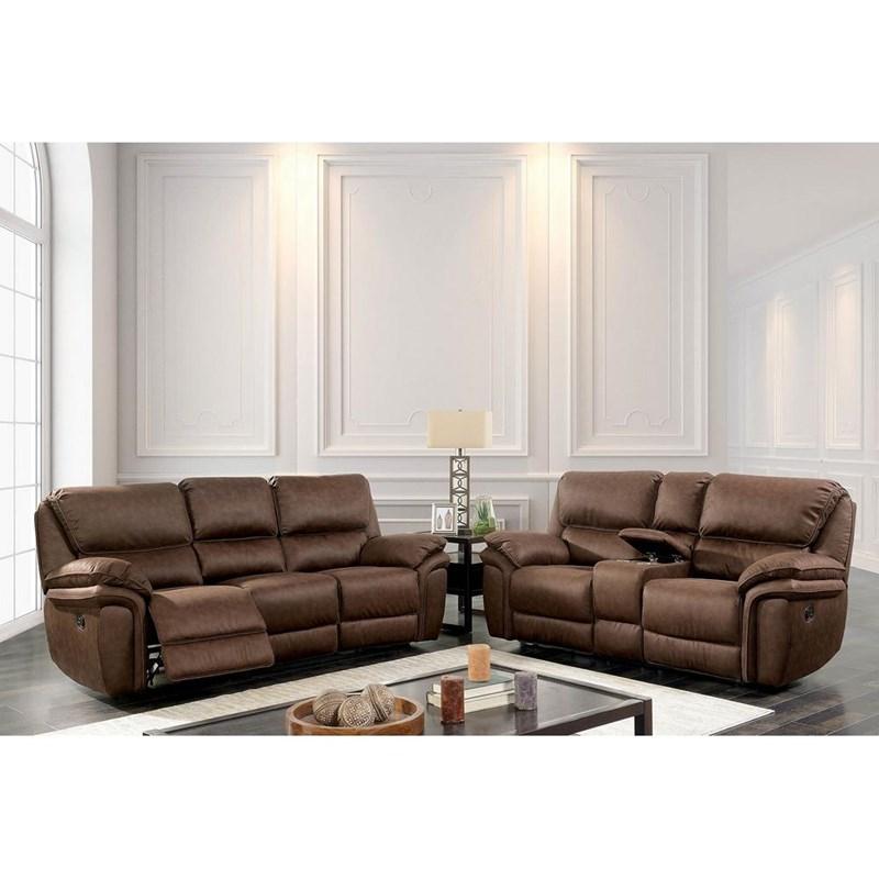 Large Picture of Furniture of America Helga CM6595-LV Loveseat
