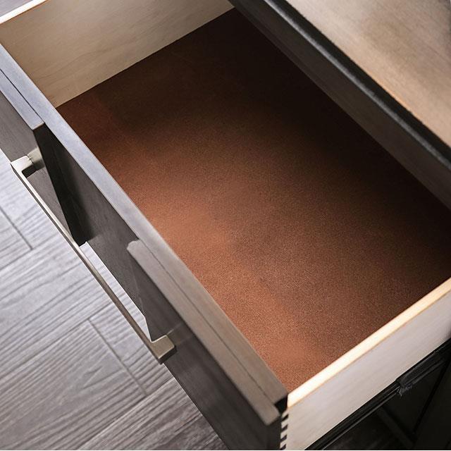 Large Picture of Furniture of America Berenice CM7580GY-N Night Stand