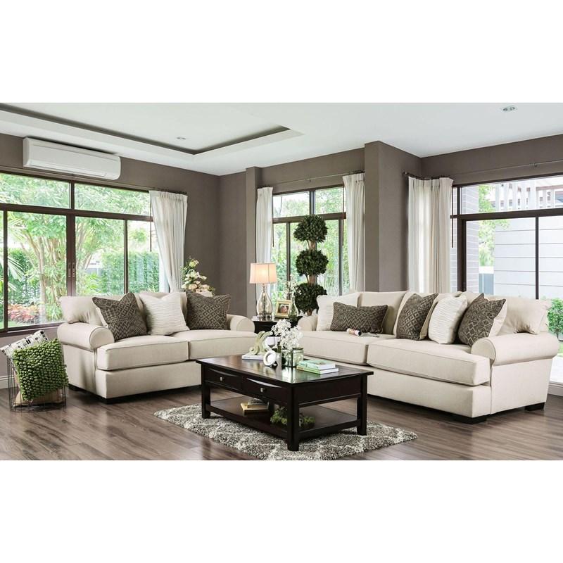 Large Picture of Furniture of America Gilda SM1272-LV Love Seat