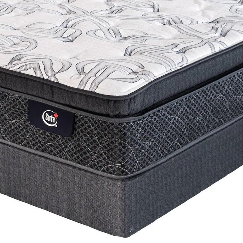 Large Picture of Serta Tallisman Firm Euro Top Mattress Set (Full)