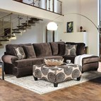 Furniture of America Bonaventura SM5143BR-SECT Sectional