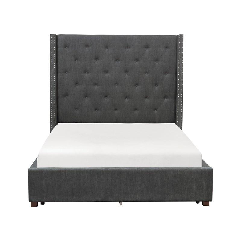 Homelegance Fairborn 5877KGY-1EK* Eastern King Platform Bed