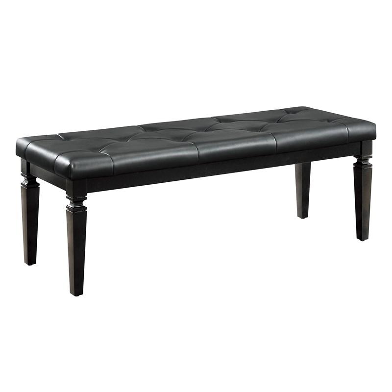 Homelegance Allura 1916BK-FBH Bed Bench