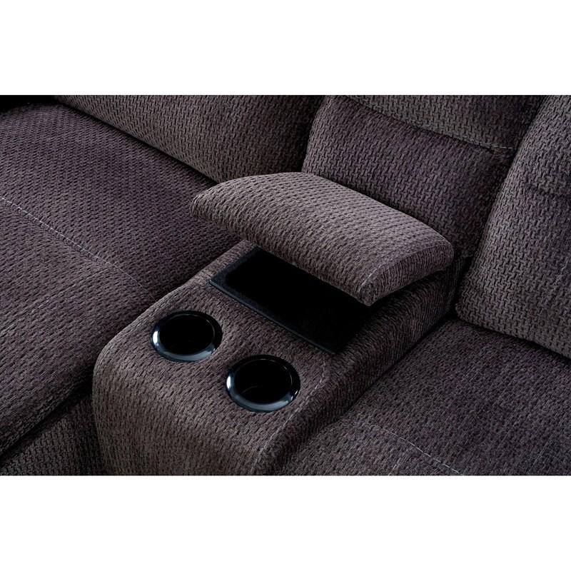Large Picture of Furniture of America Zuben CM6853-SECTIONAL