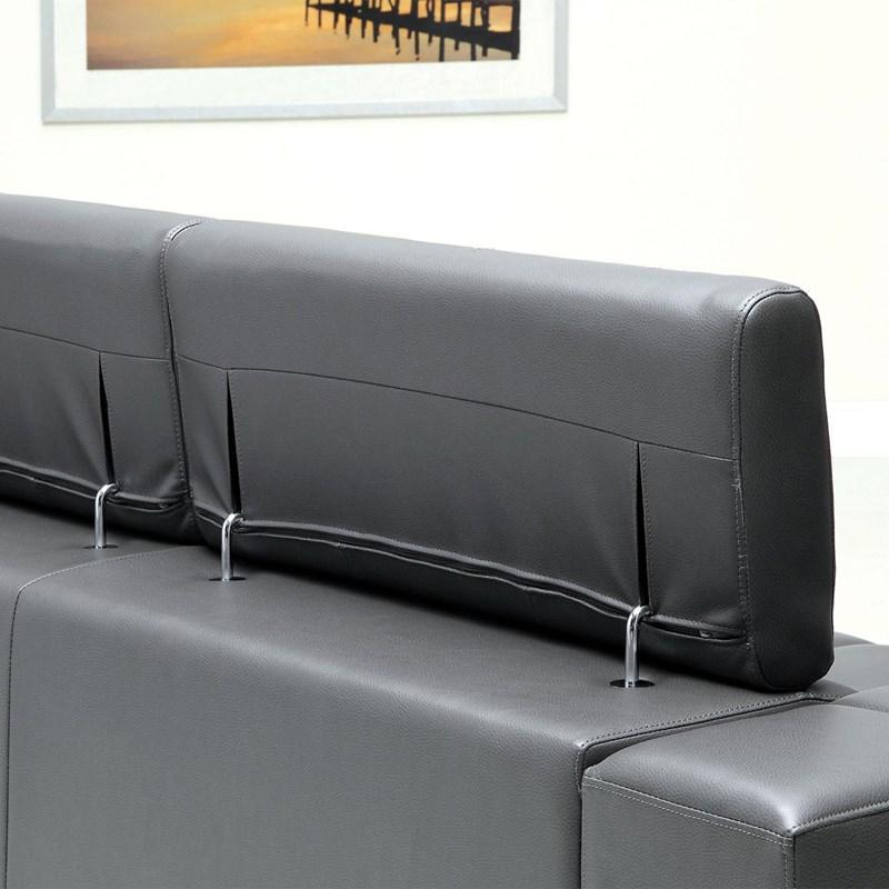Large Picture of Furniture of America Bourdet II CM6669GY-SET+CS Sectional