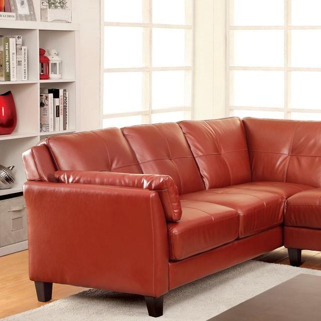 Large Picture of Furniture of America Peever CM6268RD-SET Sectional
