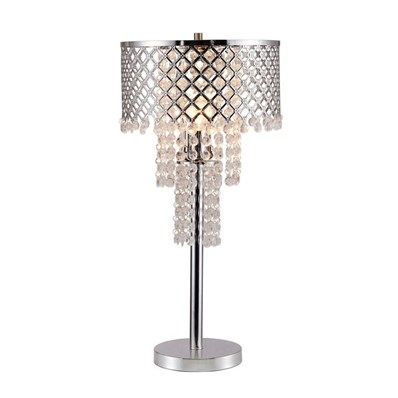 Crown Mark 6239T-1 Crystal Decor Table Lamp