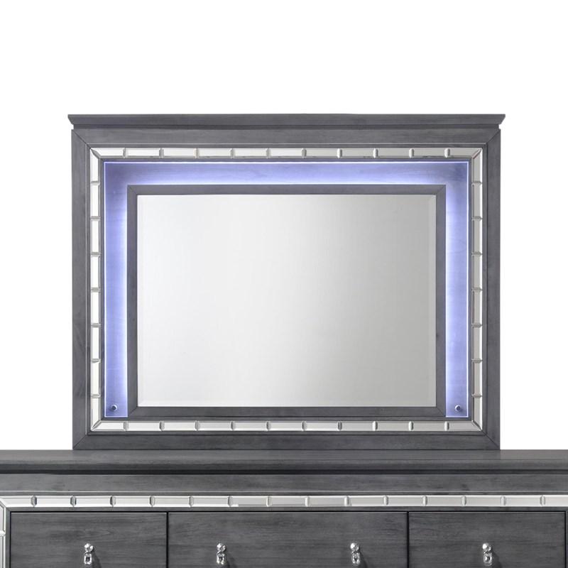 Large Picture of Crown Mark Perina B7000-11 Dresser Mirror