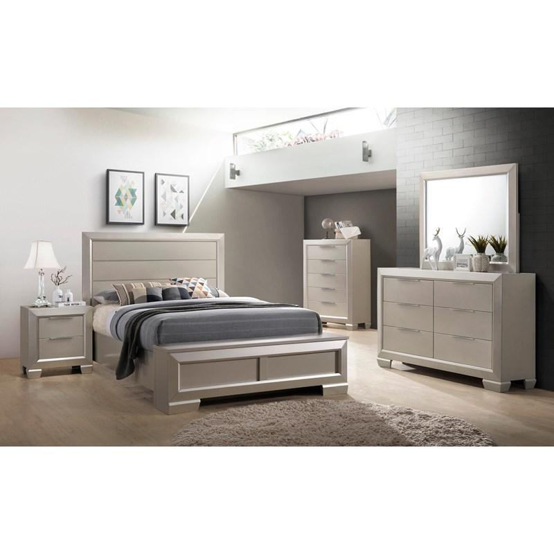 Large Picture of Crown Mark Paloma B4820-11 Dresser Mirror
