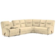 Best Home Furnishings Brinley M700R Sectional (Sectionals - Reclining)