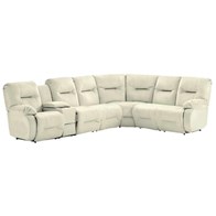 Best Home Furnishings Brinley M700CP Sectional (Sectionals - Power Recline)