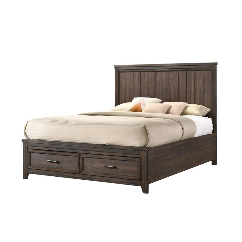 Large Picture of Crown Mark Presley B3150-K King Storage Bed