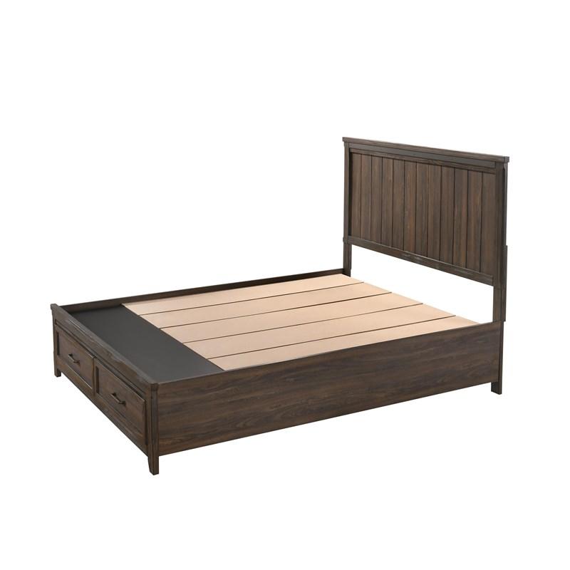 Large Picture of Crown Mark Presley B3150-K King Storage Bed