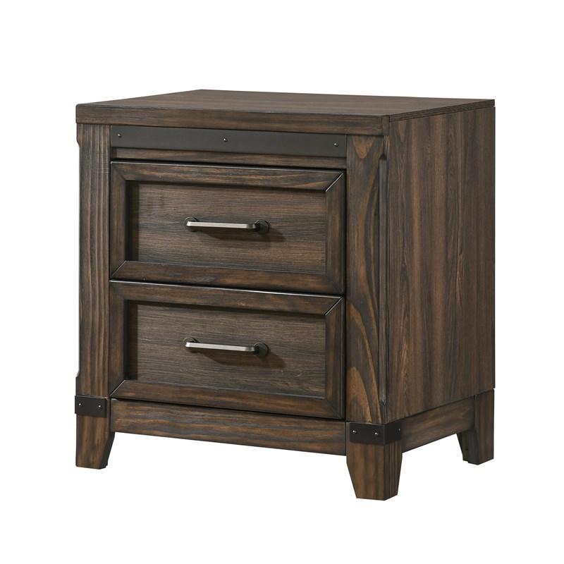 Large Picture of Crown Mark Presley B3150-2 Nightstand