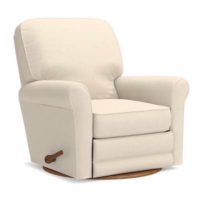 La-Z-Boy Recliners Addison Reclina-Glider® Swivel Recliner - Cotton  (Manual) from Lynn's Interiors