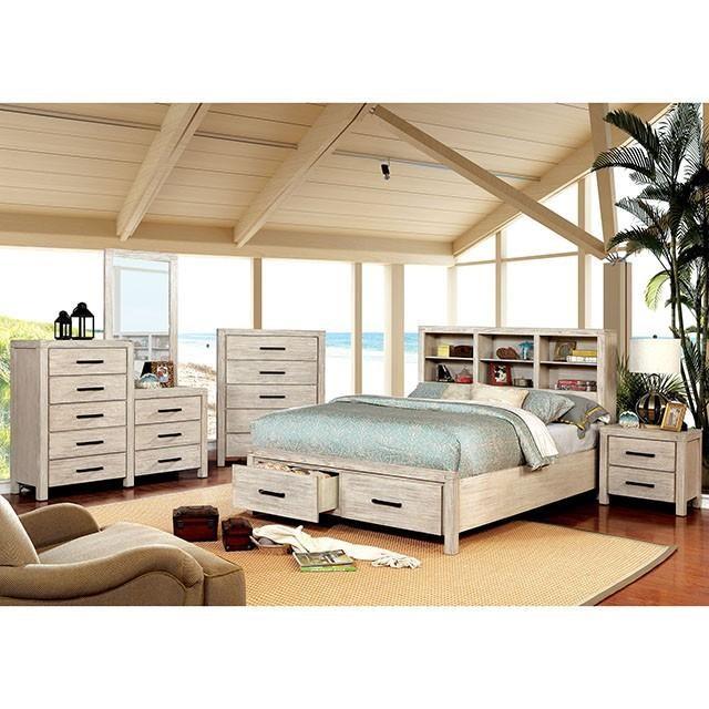Large Picture of Furniture of America Strasburg CM7382WH-C Chest