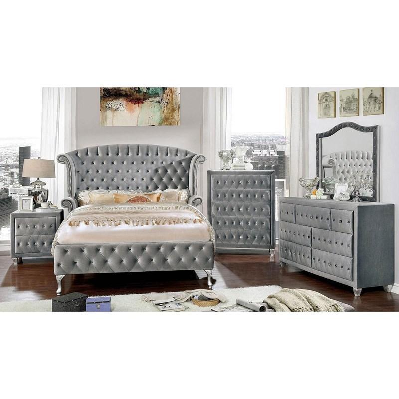 Large Picture of Furniture of America Alzir CM7150C Chest