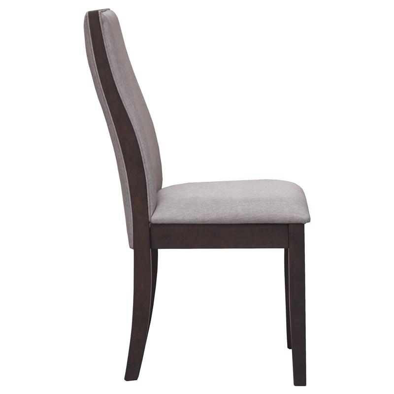 Large Picture of Coaster Furniture Spring Creek 106583 Upholstered Dining Chair - Taupe