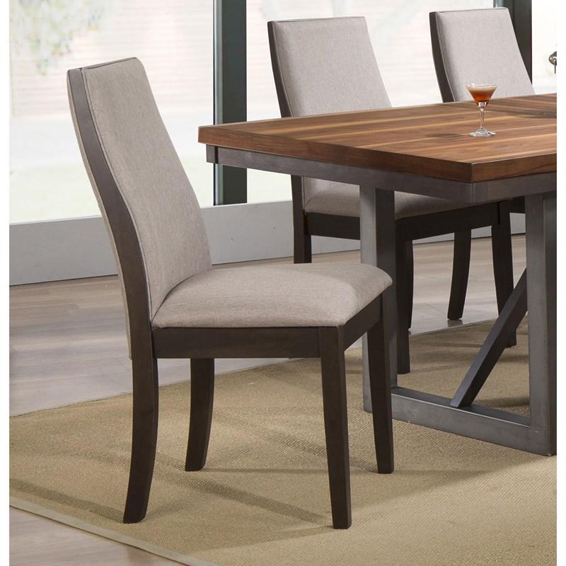 Large Picture of Coaster Furniture Spring Creek 106583 Upholstered Dining Chair - Taupe