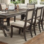 Crown Mark Merlot 2147S-GY Side Chair