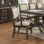 Crown Mark Merlot 2147A-GY Arm Chair
