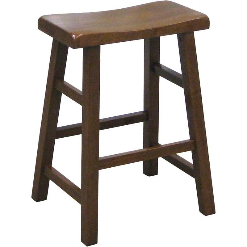 Large Picture of Crown Mark Kirin 2720-24-D.OAK Saddle Stool
