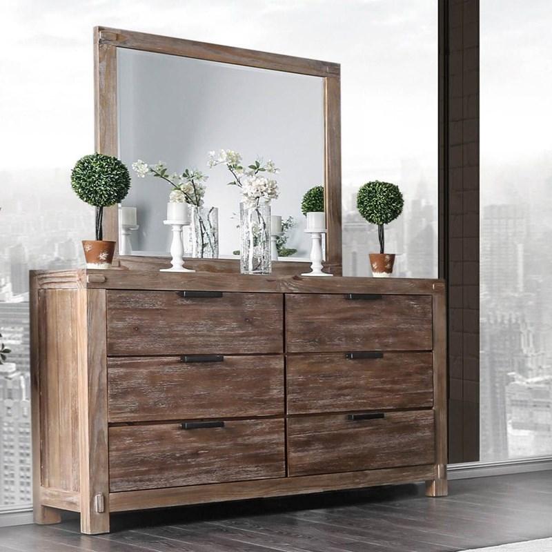 Large Picture of Furniture of America Wynton CM7360D Dresser